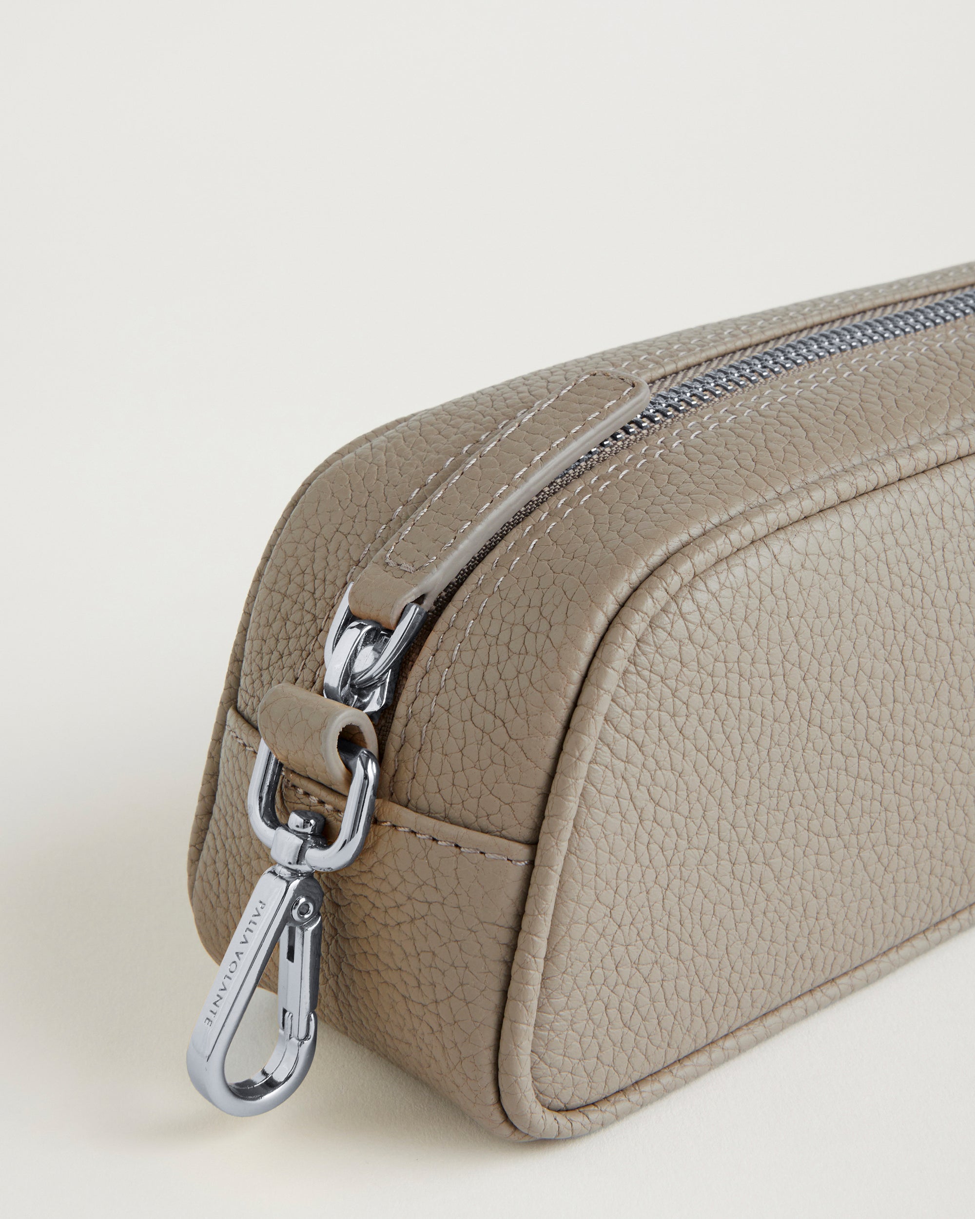 Tre - Taupe with Nickel Hardware