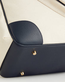 Cora - Cream with Navy