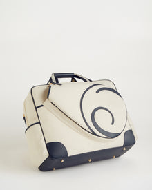 Cora - Cream with Navy