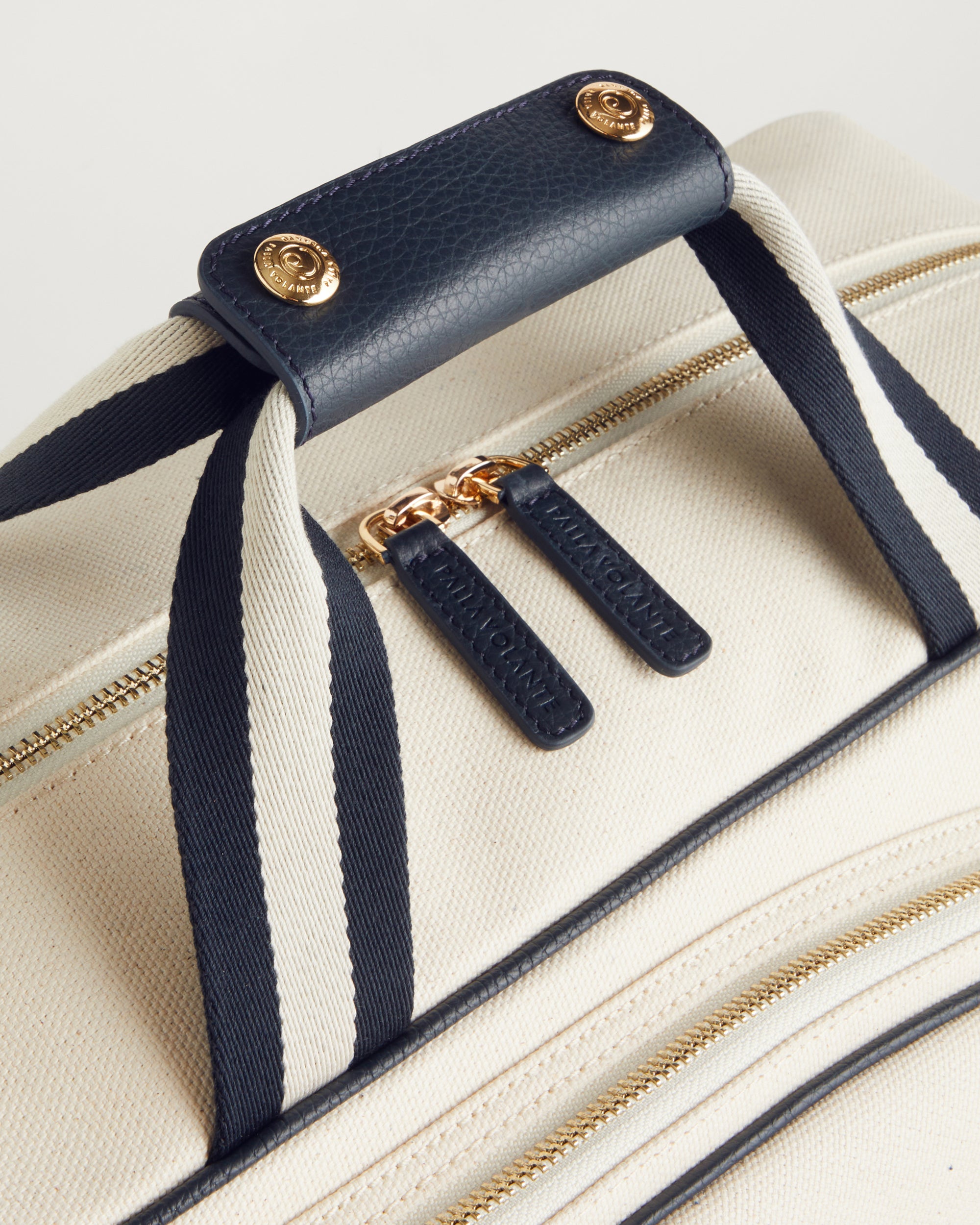 Cora - Cream with Navy
