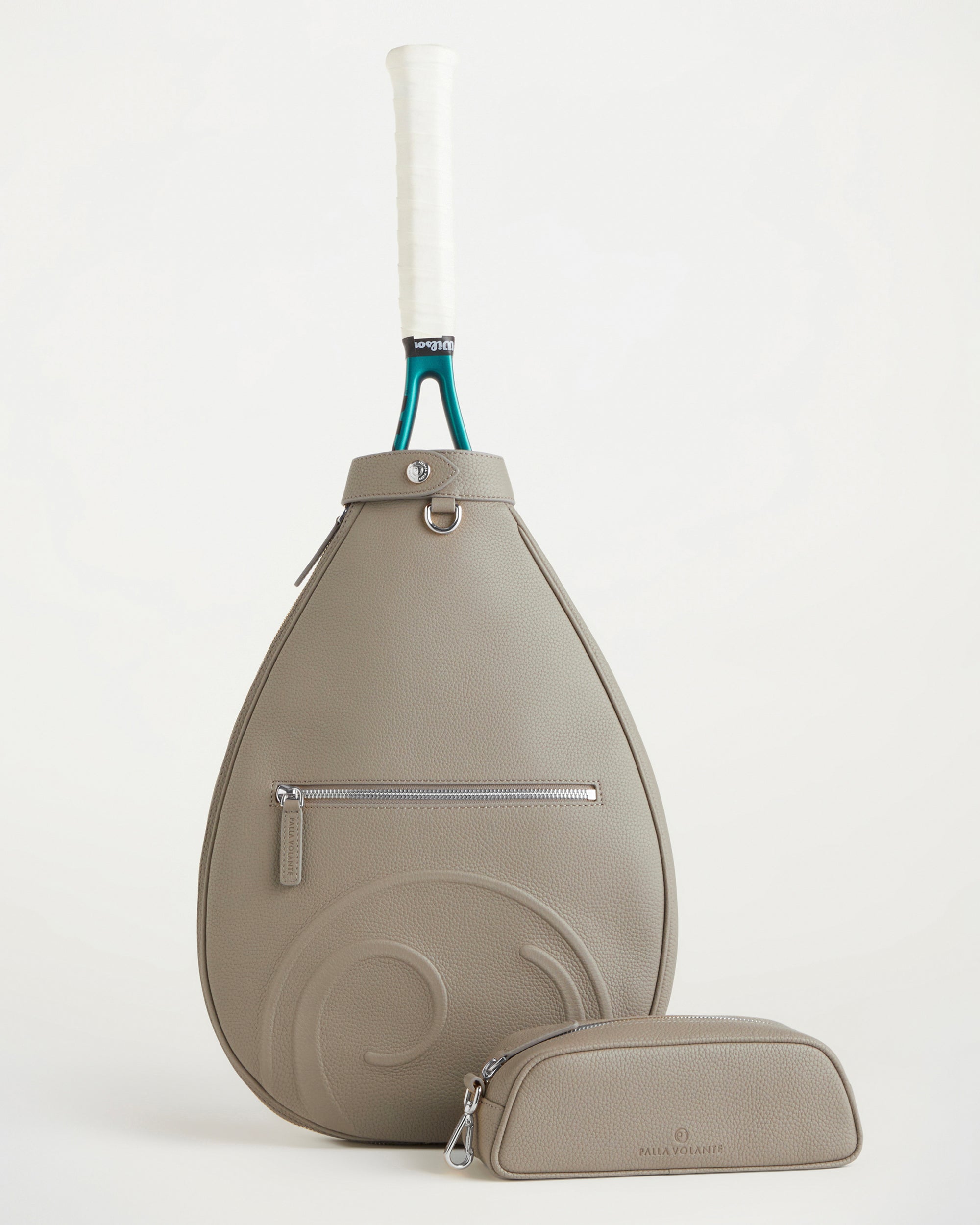Rako - Taupe with Nickel Hardware